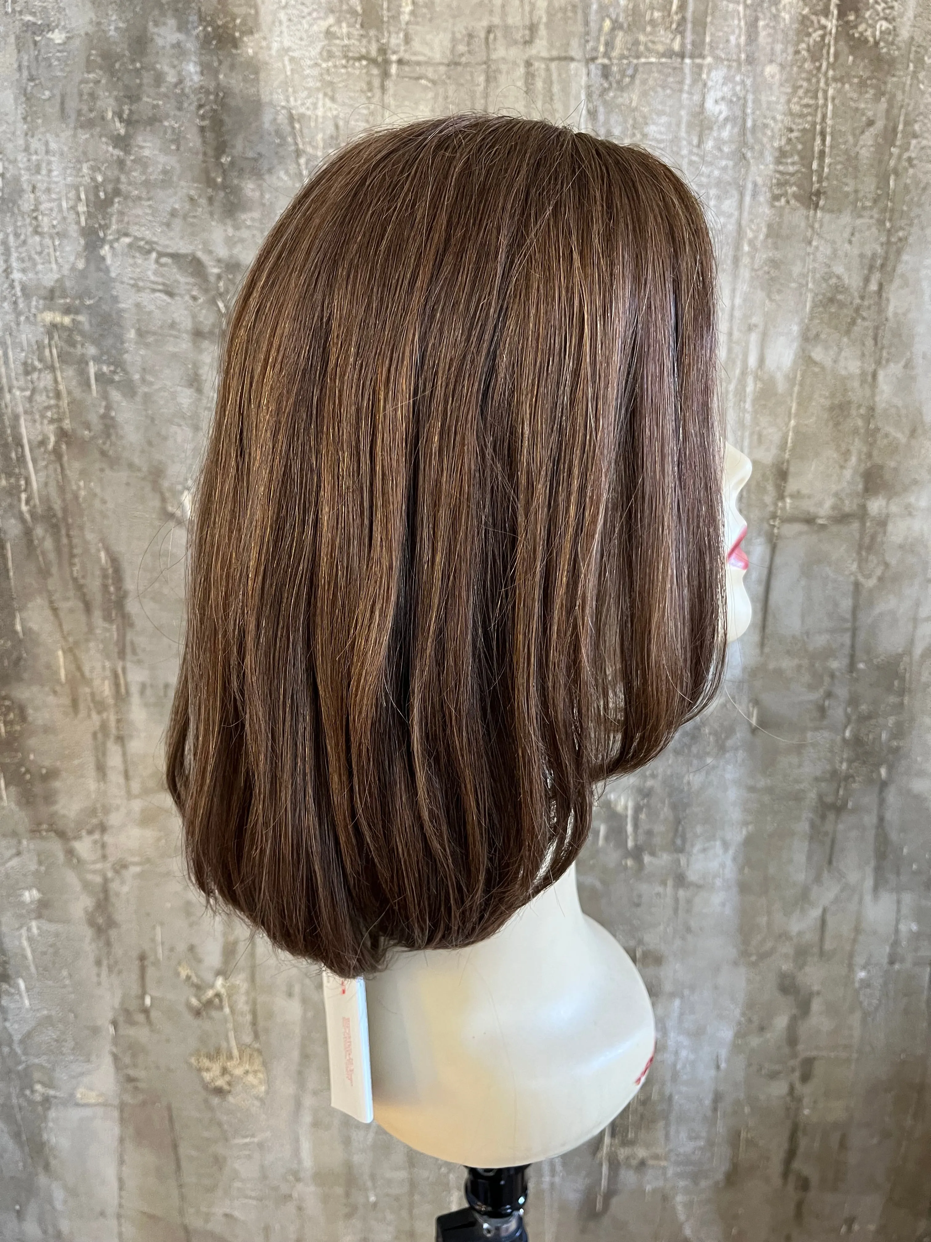 100% EUROPEAN PROCESSED HUMAN HAIR 15" LIGHT BROWN