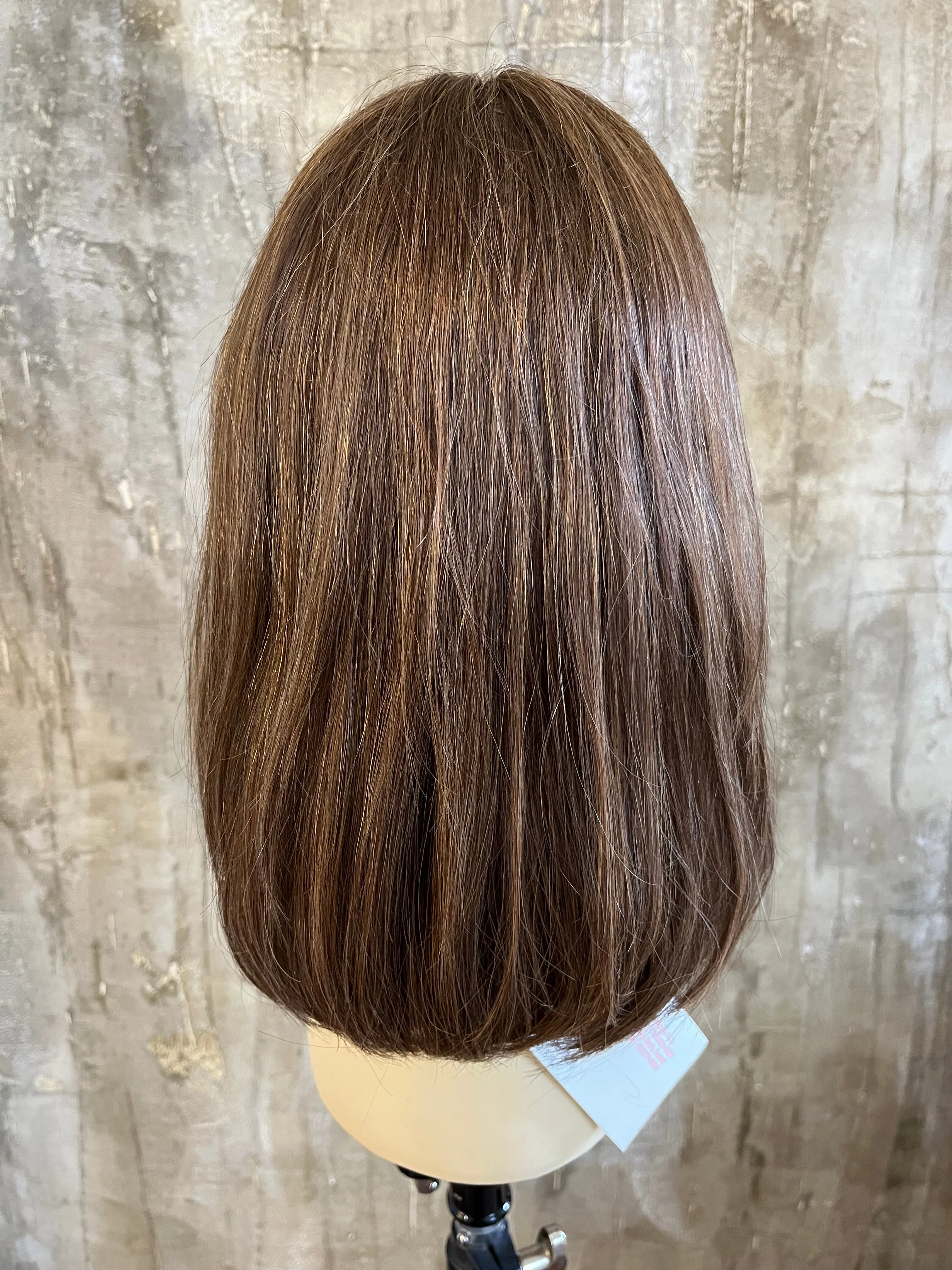 100% EUROPEAN PROCESSED HUMAN HAIR 15" LIGHT BROWN