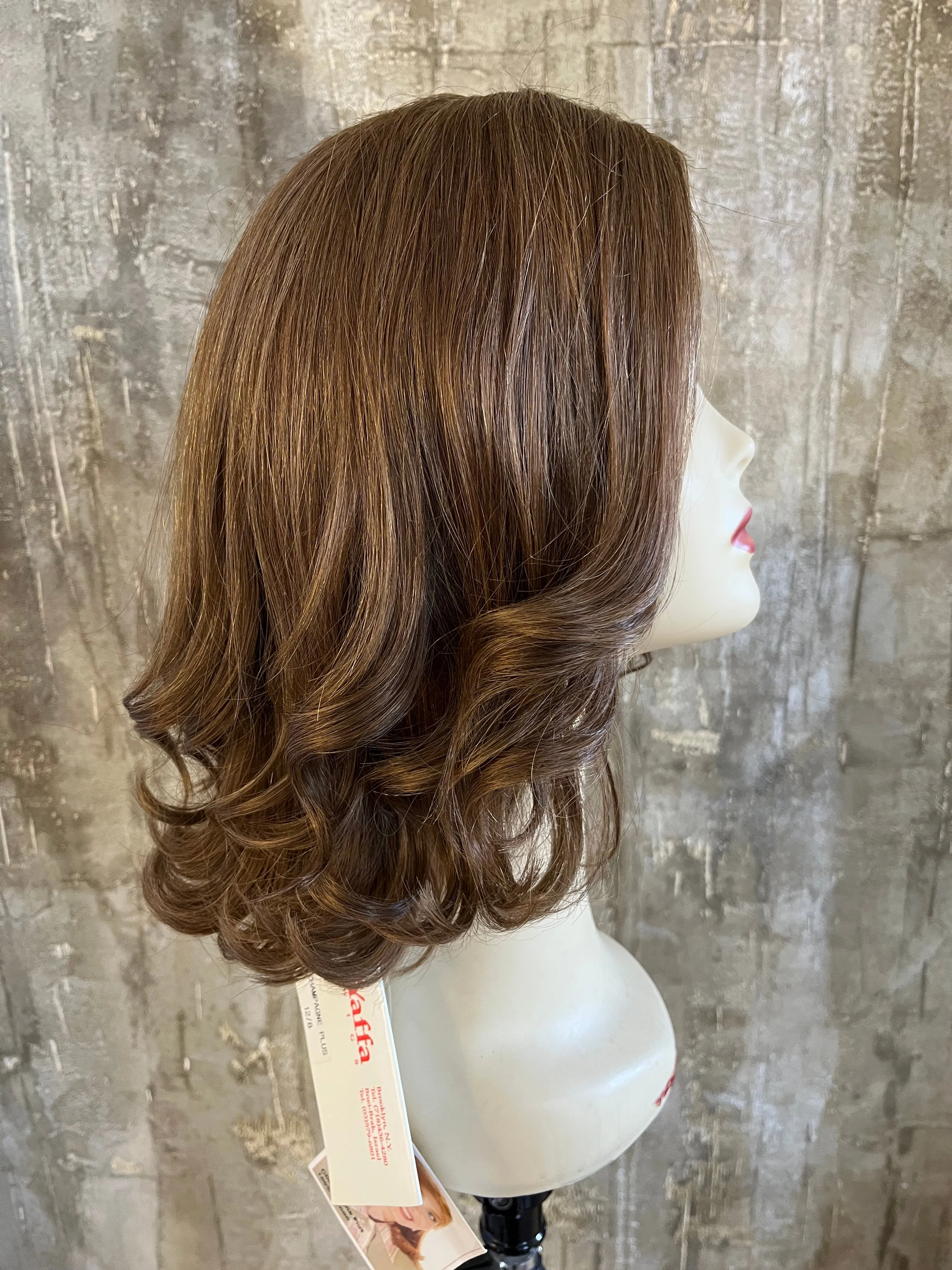 100% EUROPEAN PROCESSED HUMAN HAIR 16.5" DARK BLOND