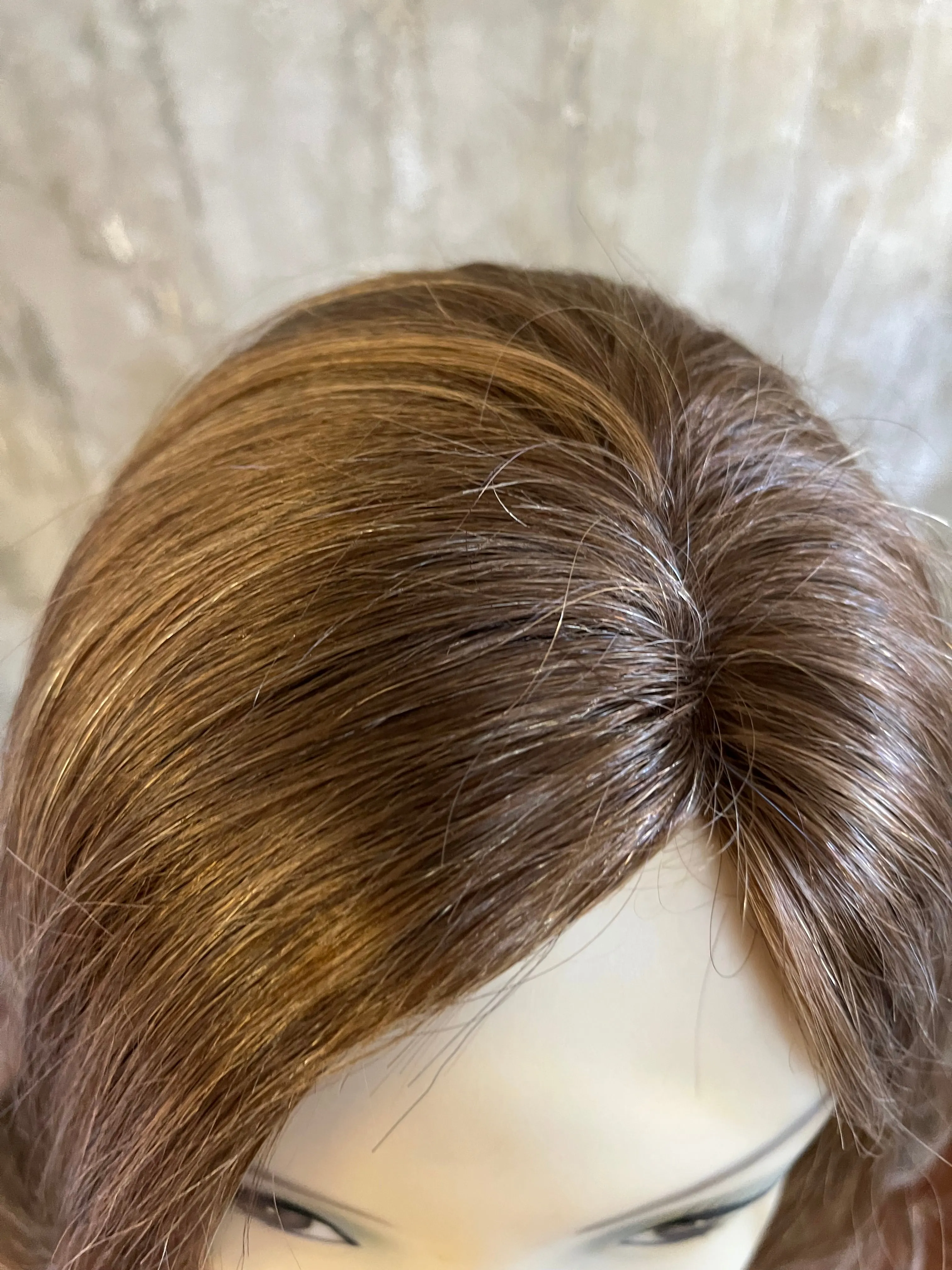 100% EUROPEAN PROCESSED HUMAN HAIR 16.5" DARK BLOND