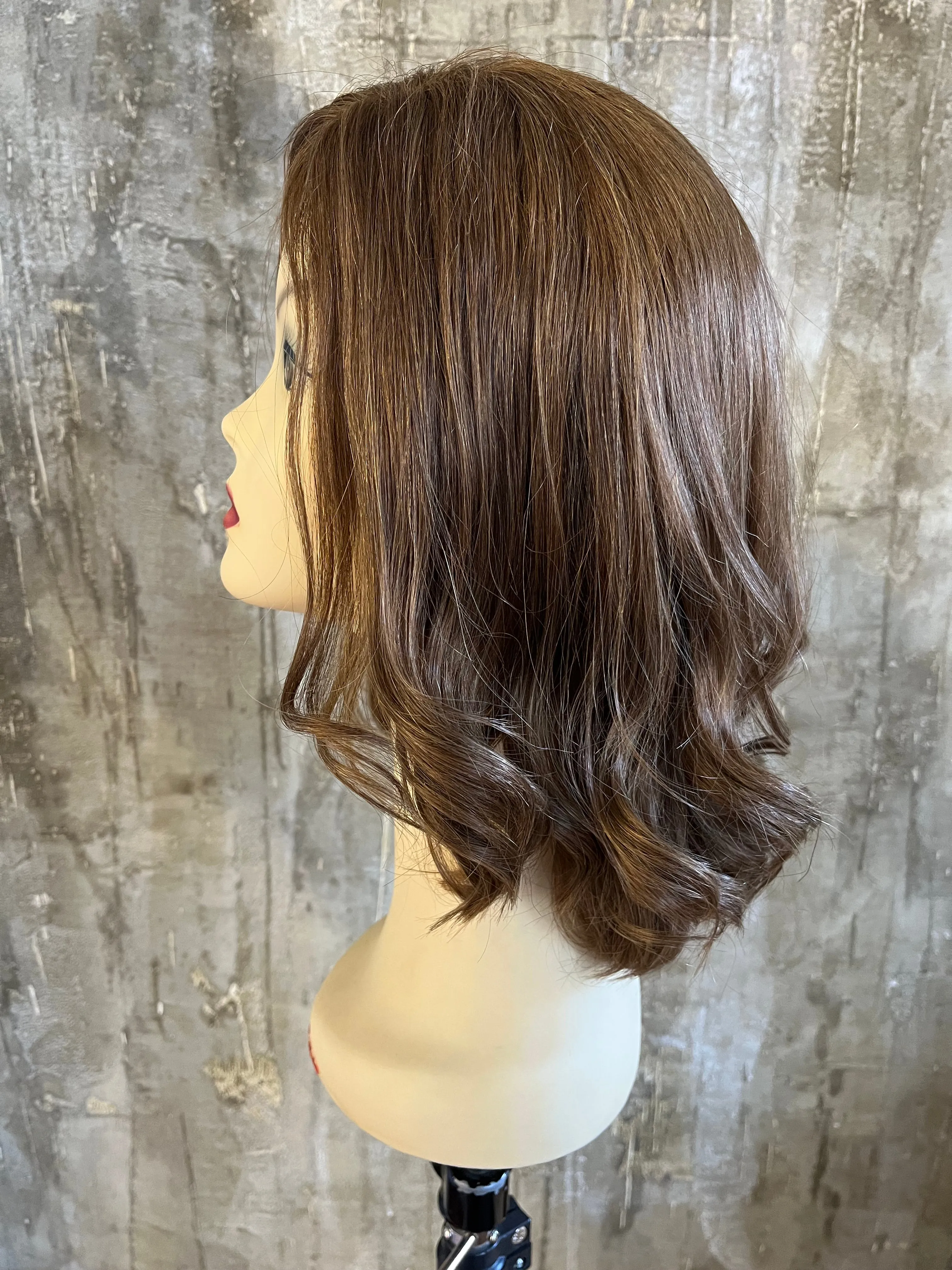100% EUROPEAN PROCESSED HUMAN HAIR 16.5" DARK BLOND