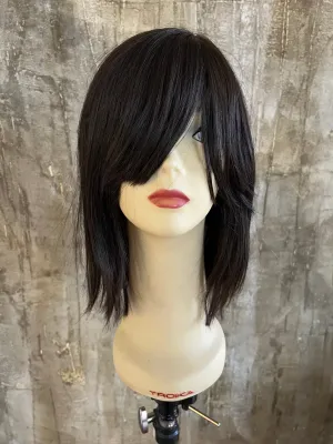 100% EUROPEAN PROCESSED HUMAN HAIR 16" BROWN