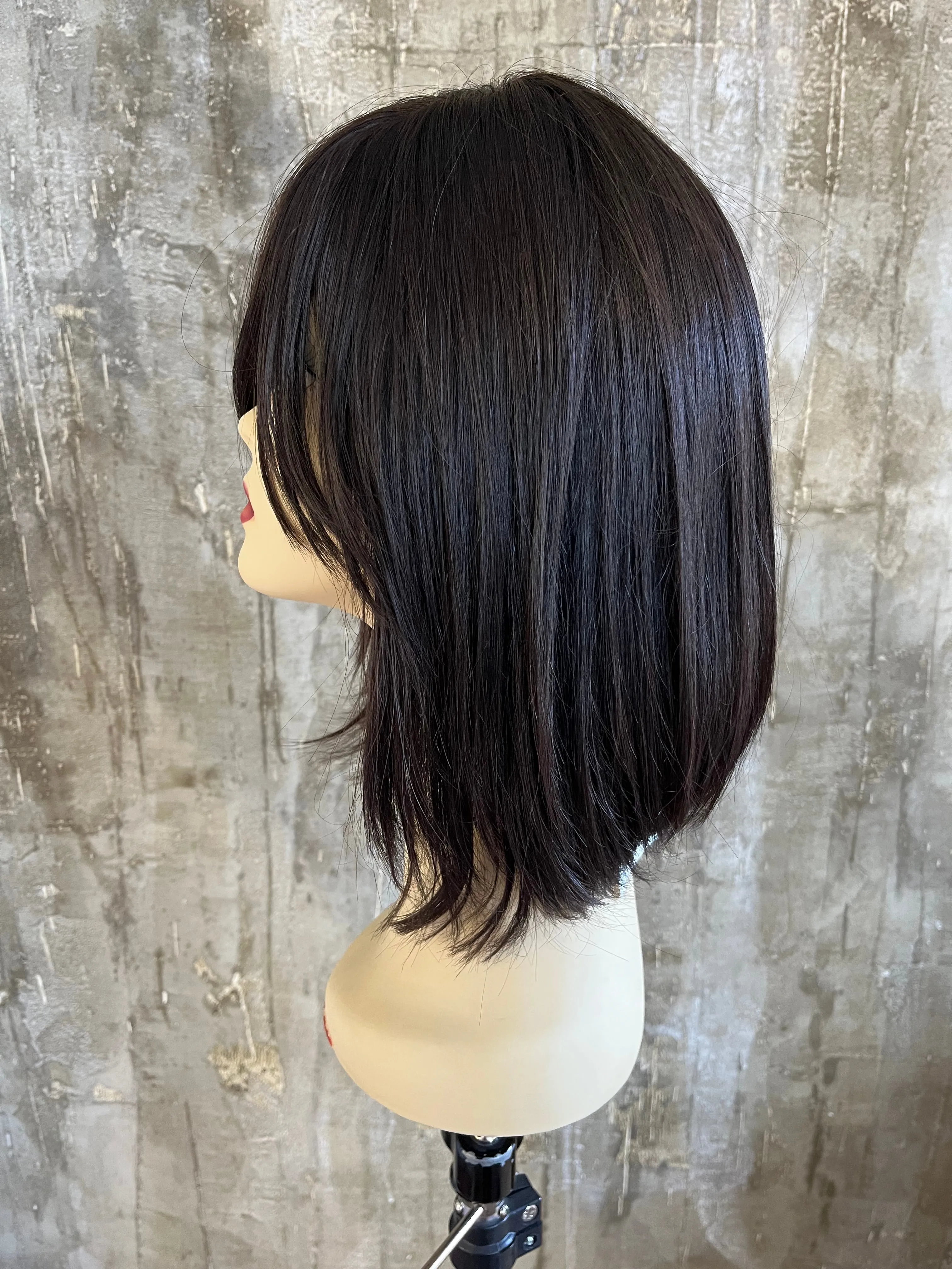 100% EUROPEAN PROCESSED HUMAN HAIR 16" BROWN