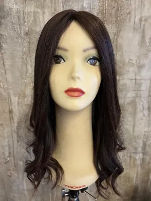 100% EUROPEAN PROCESSED HUMAN HAIR 23" BROWN