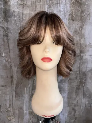 100% EUROPEAN VIRGIN HUMAN HAIR 14" DIRTY BLOND WITH BLOND HIGHLIGHTS