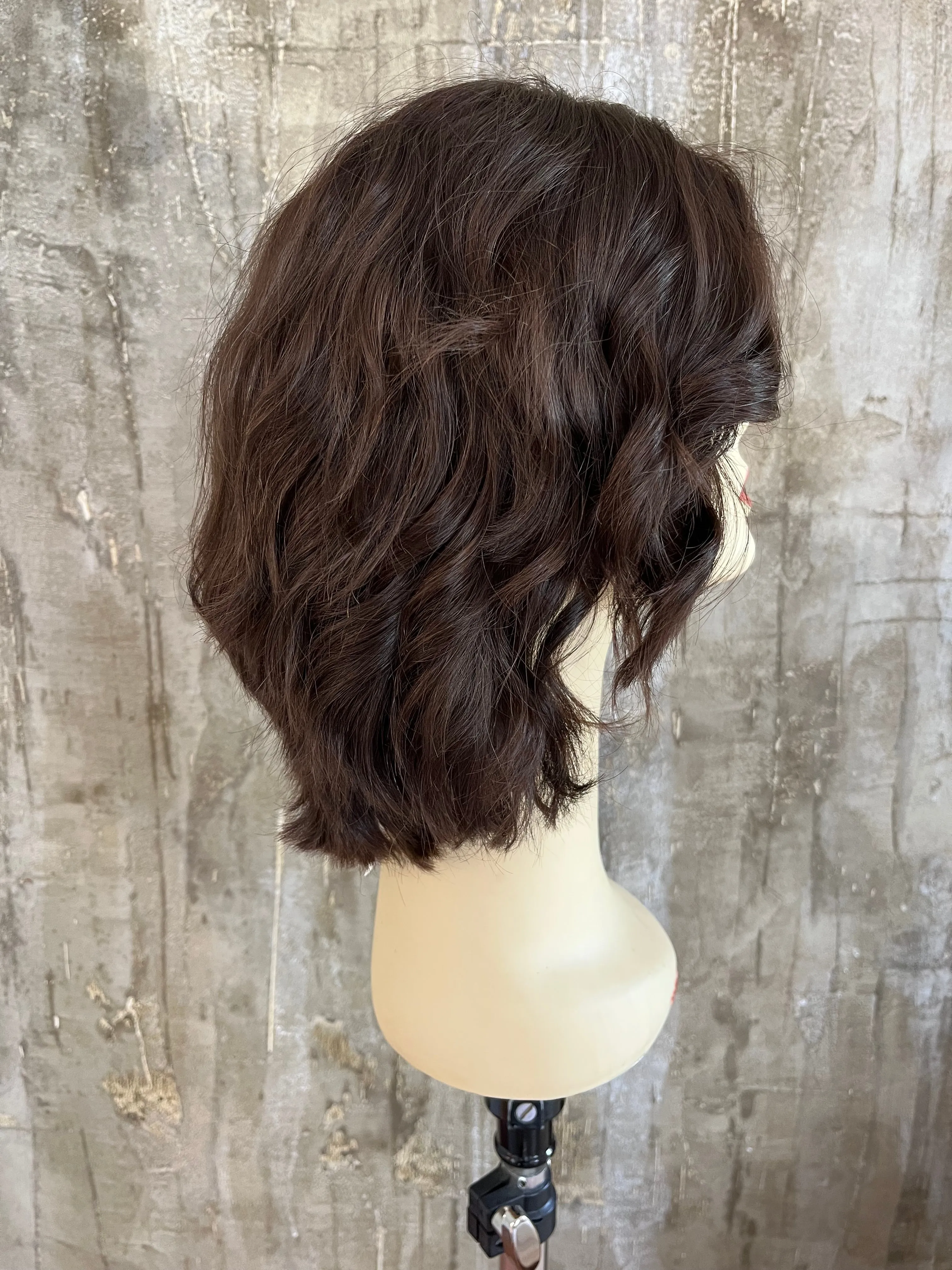 100% EUROPEAN VIRGIN HUMAN HAIR 15" BROWN