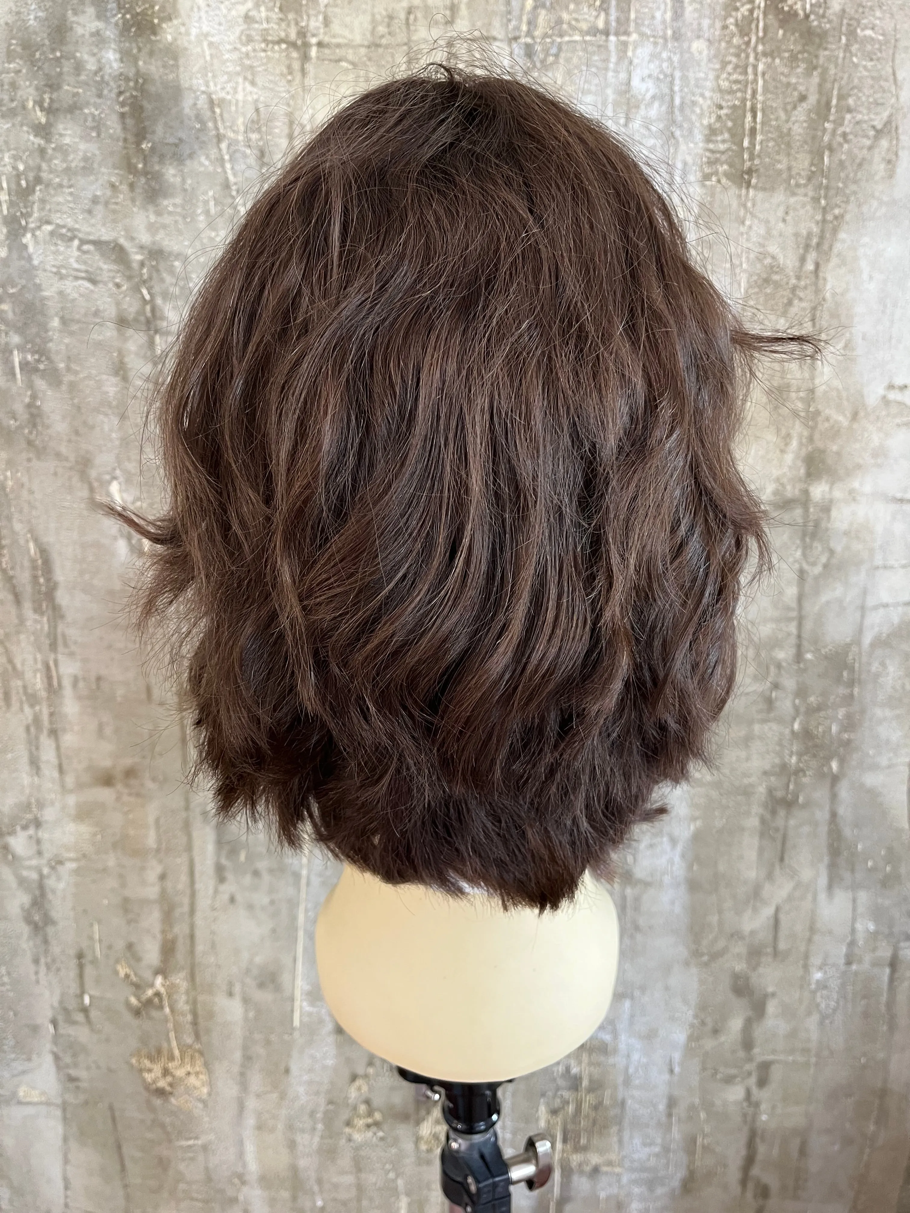 100% EUROPEAN VIRGIN HUMAN HAIR 15" BROWN