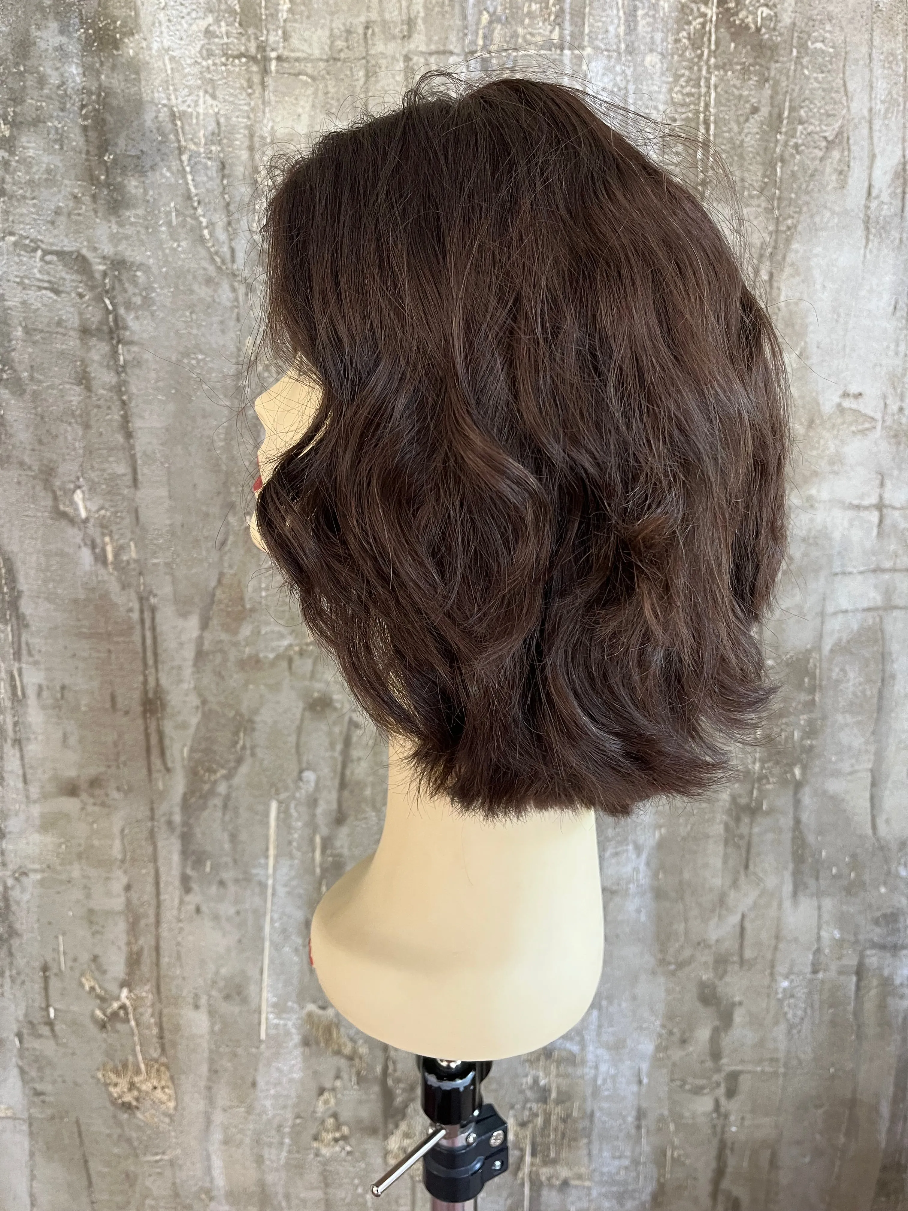 100% EUROPEAN VIRGIN HUMAN HAIR 15" BROWN