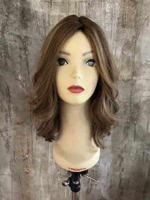 100% EUROPEAN VIRGIN HUMAN HAIR 17" BLOND WITH HIGHLIGHTS