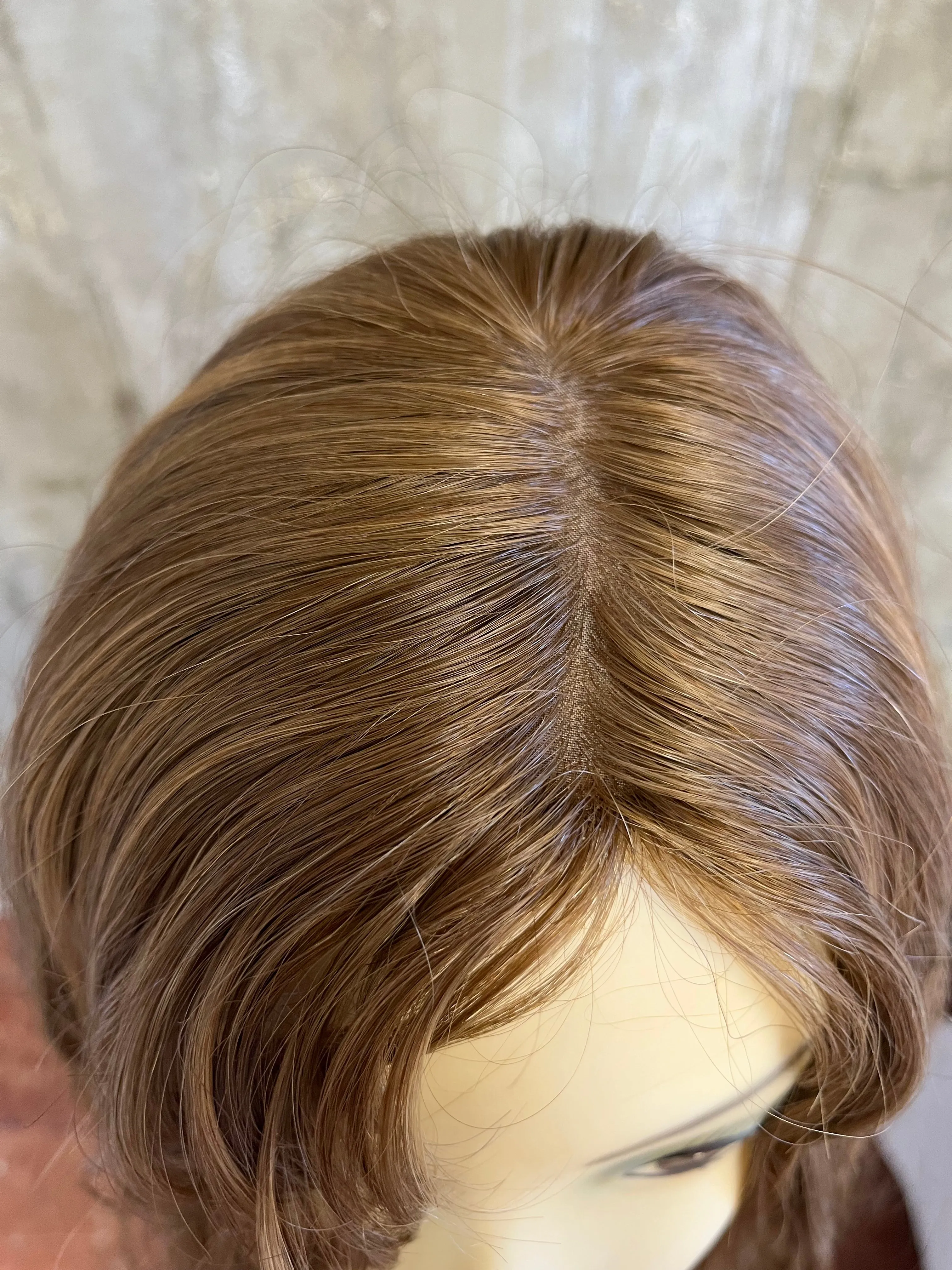 100% EUROPEAN VIRGIN HUMAN HAIR 21" STRAWBERRY BLOND
