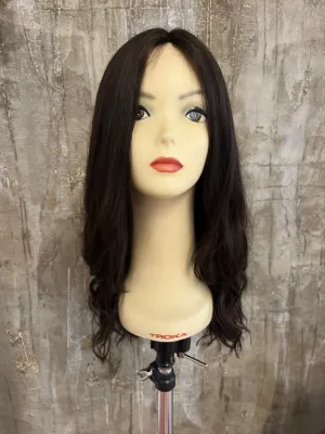 100% EUROPEAN VIRGIN HUMAN HAIR 22" BROWN