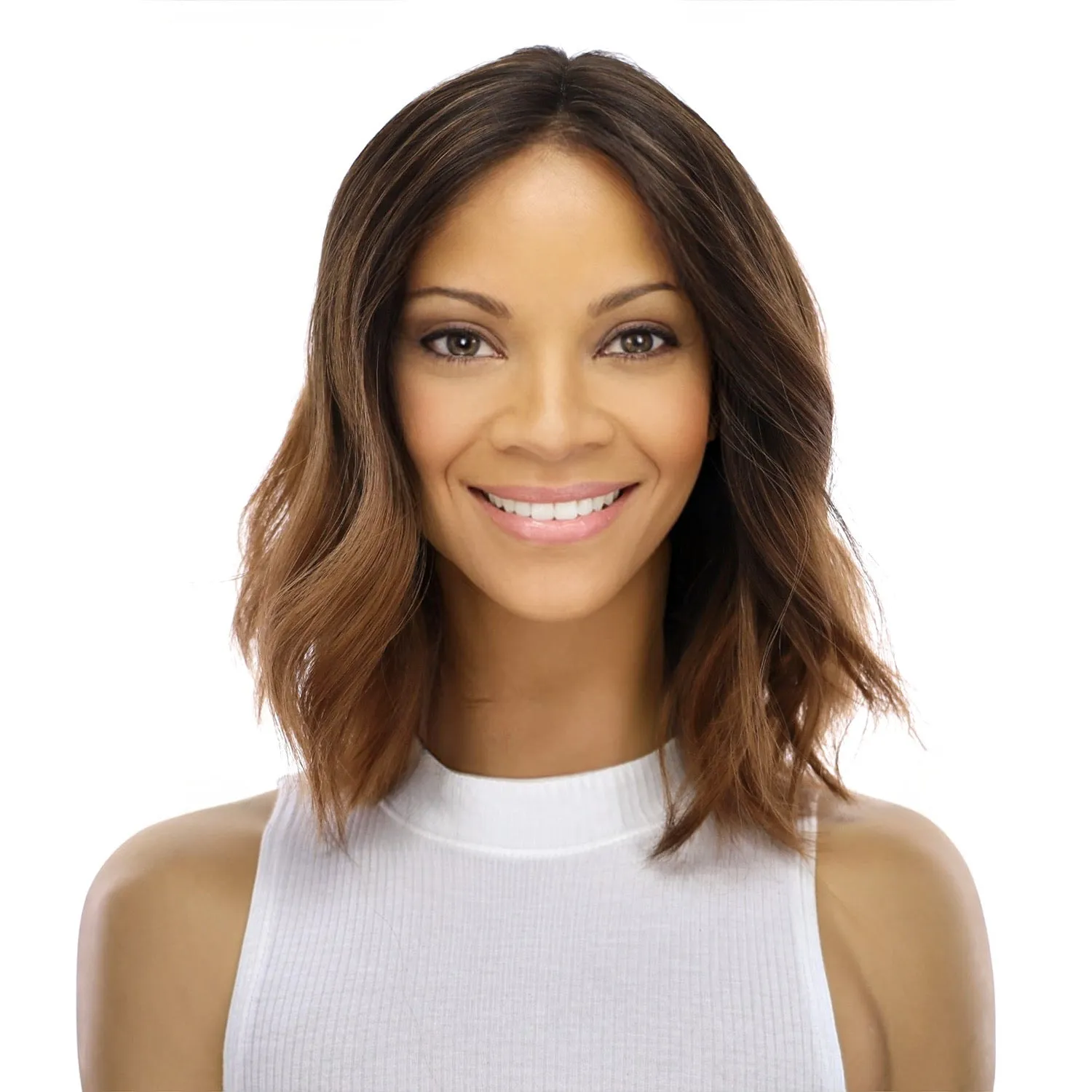 12" Divine Lace Top Wig Dark Brown Ombre