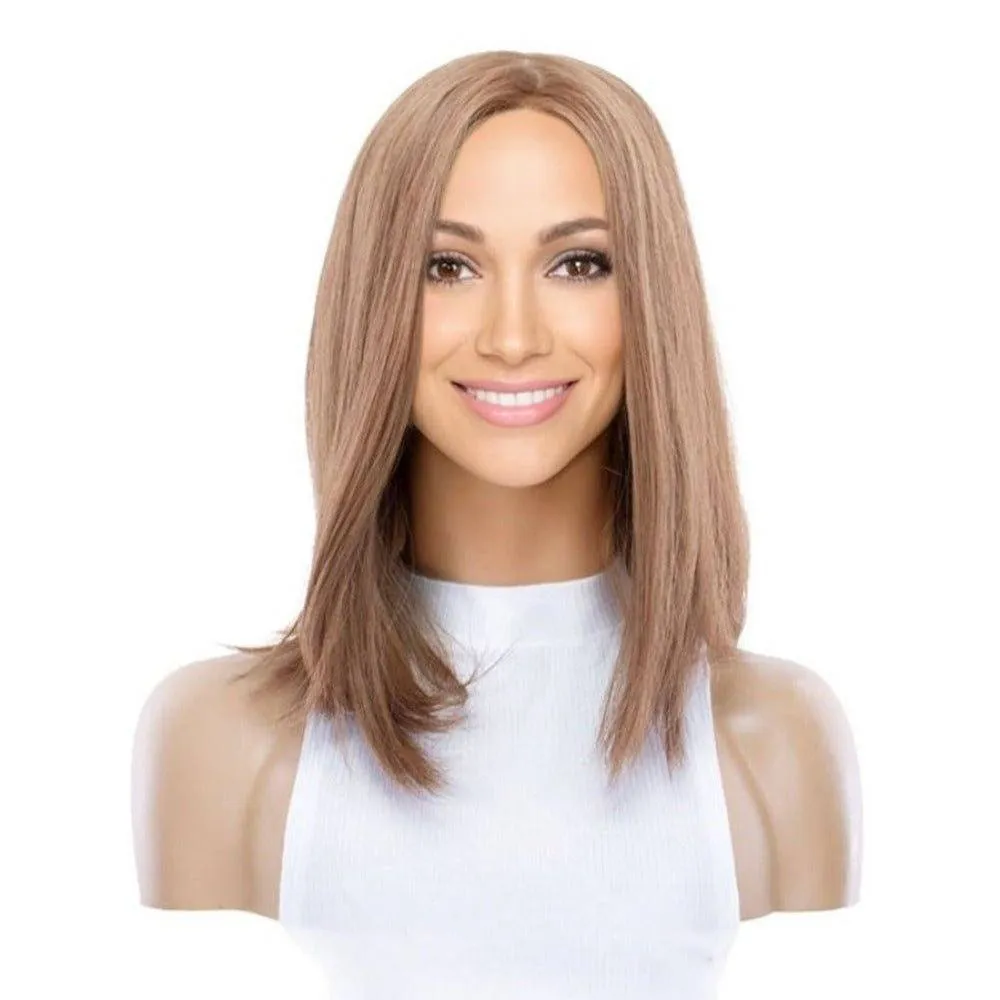 16" Princess Skin Top Wig Strawberry Blonde