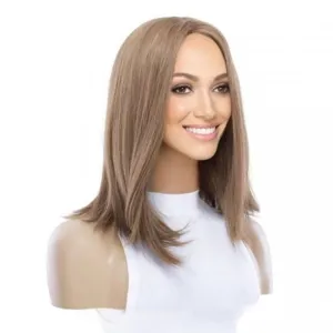 16" Princess Skin Top Wig Strawberry Blonde