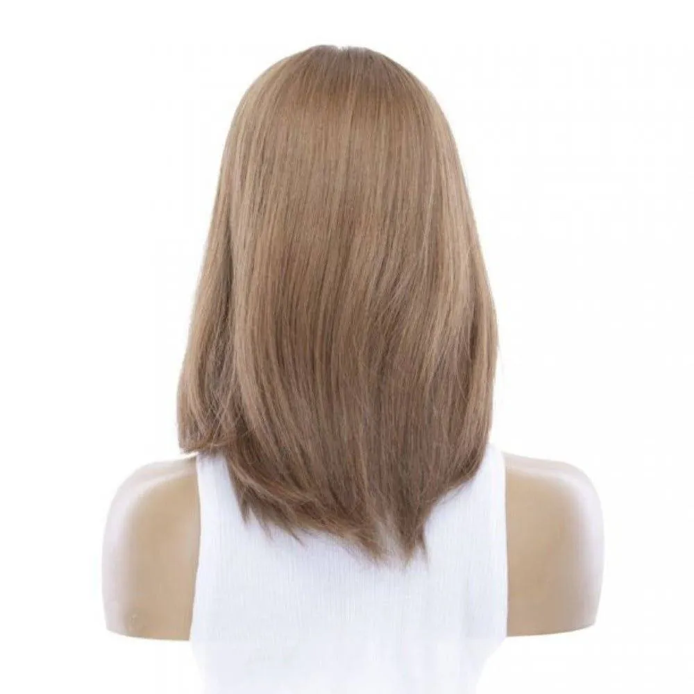 16" Princess Skin Top Wig Strawberry Blonde