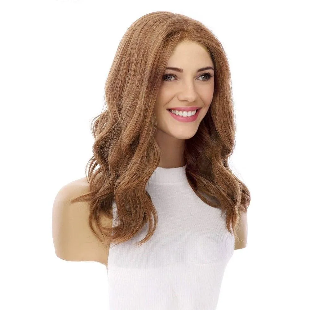 18" Princess Silk Top Wig Strawberry Blonde