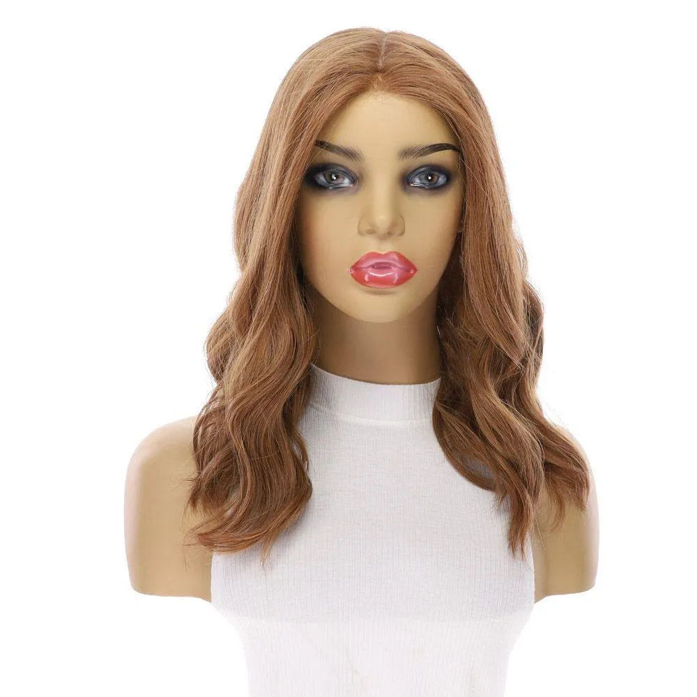 18" Princess Silk Top Wig Strawberry Blonde