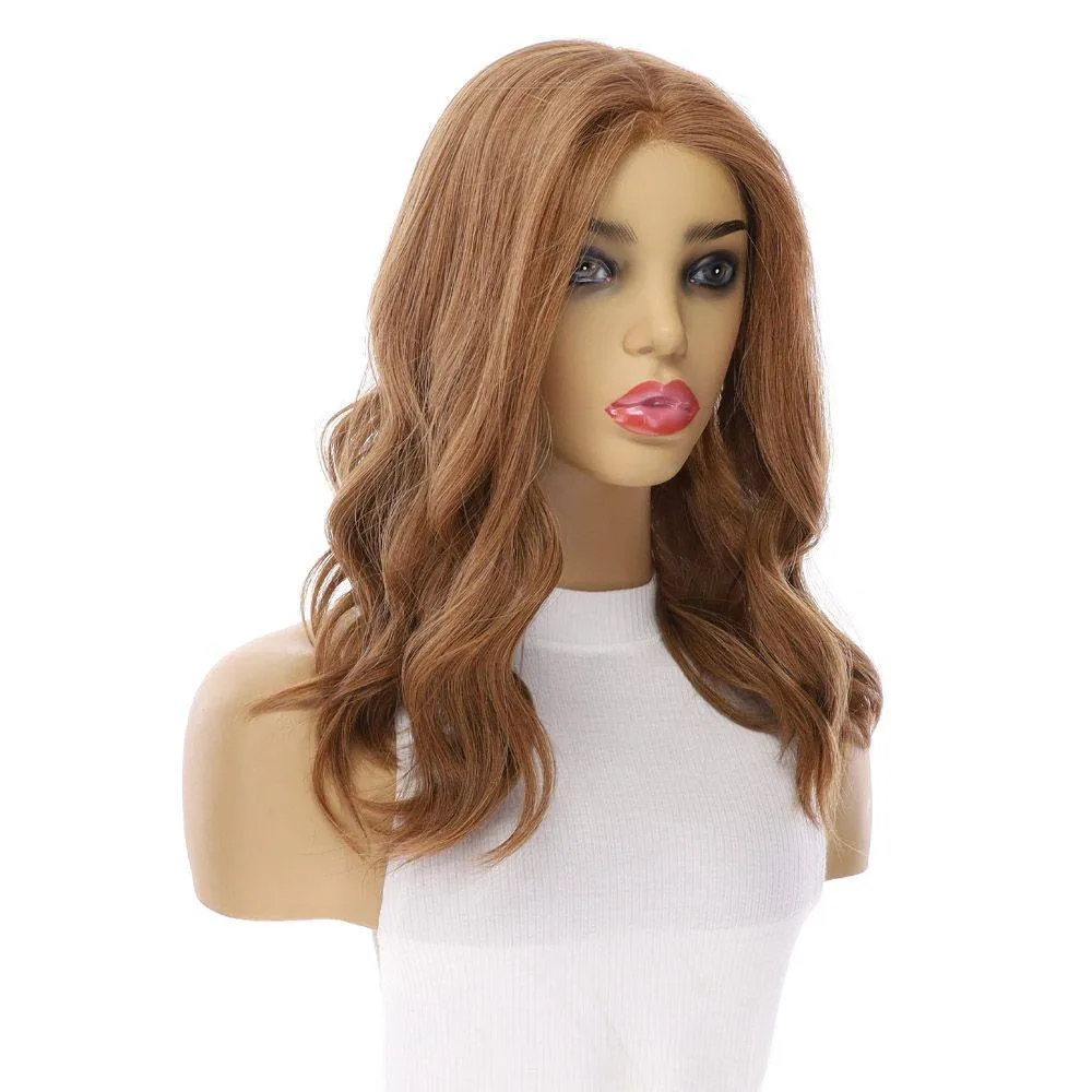 18" Princess Silk Top Wig Strawberry Blonde