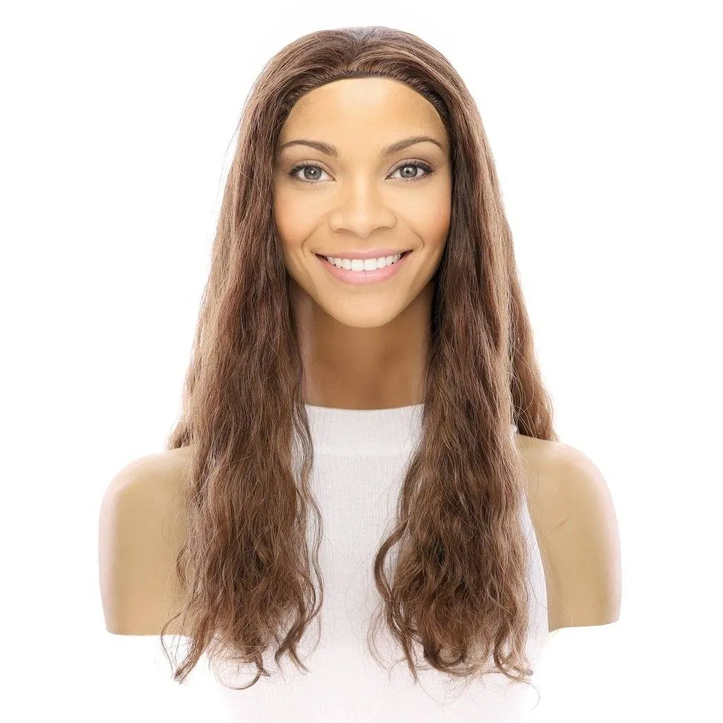 20" 3/4 Bandfall Wig Medium Brown Babylight Wavy