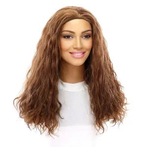 20" 3/4 Bandfall Wig Strawberry Blonde Wavy