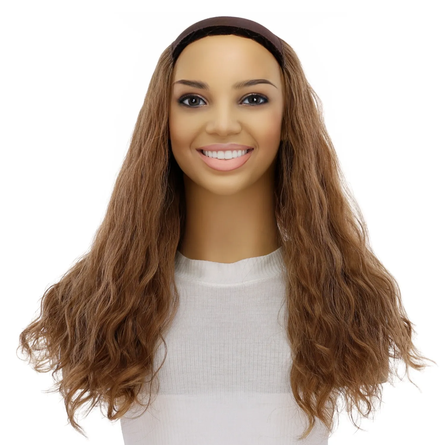 20" Hatfall Wig Strawberry Blonde Wavy