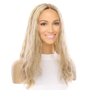 20" Princess Silk Top Wig Ash Blonde Wavy