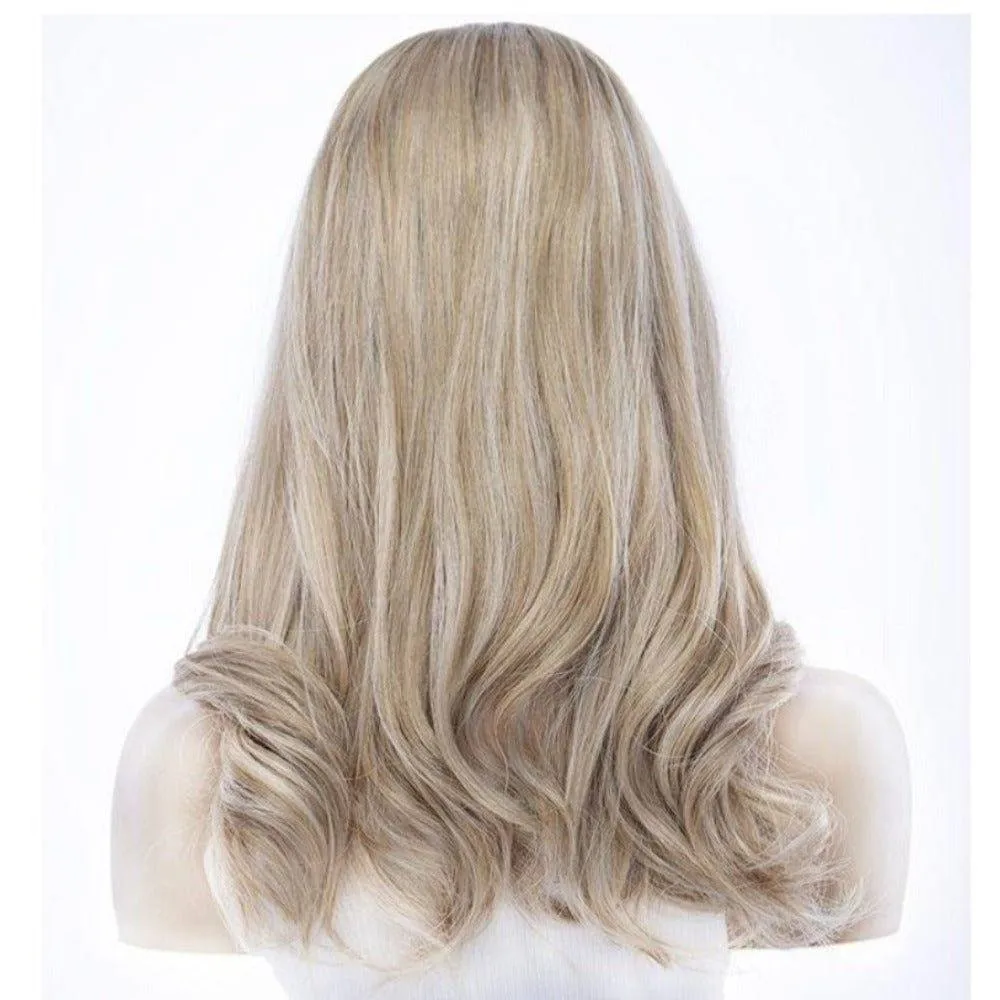 20" Princess Silk Top Wig Ash Blonde