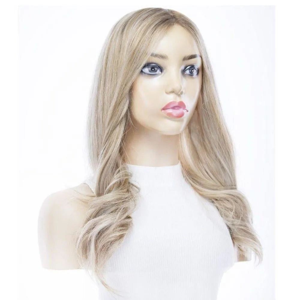 20" Princess Silk Top Wig Ash Blonde