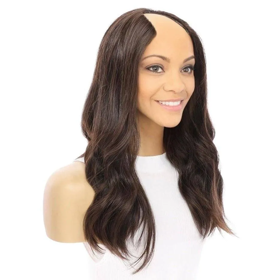 20" U-Shape Wig Dark Brown
