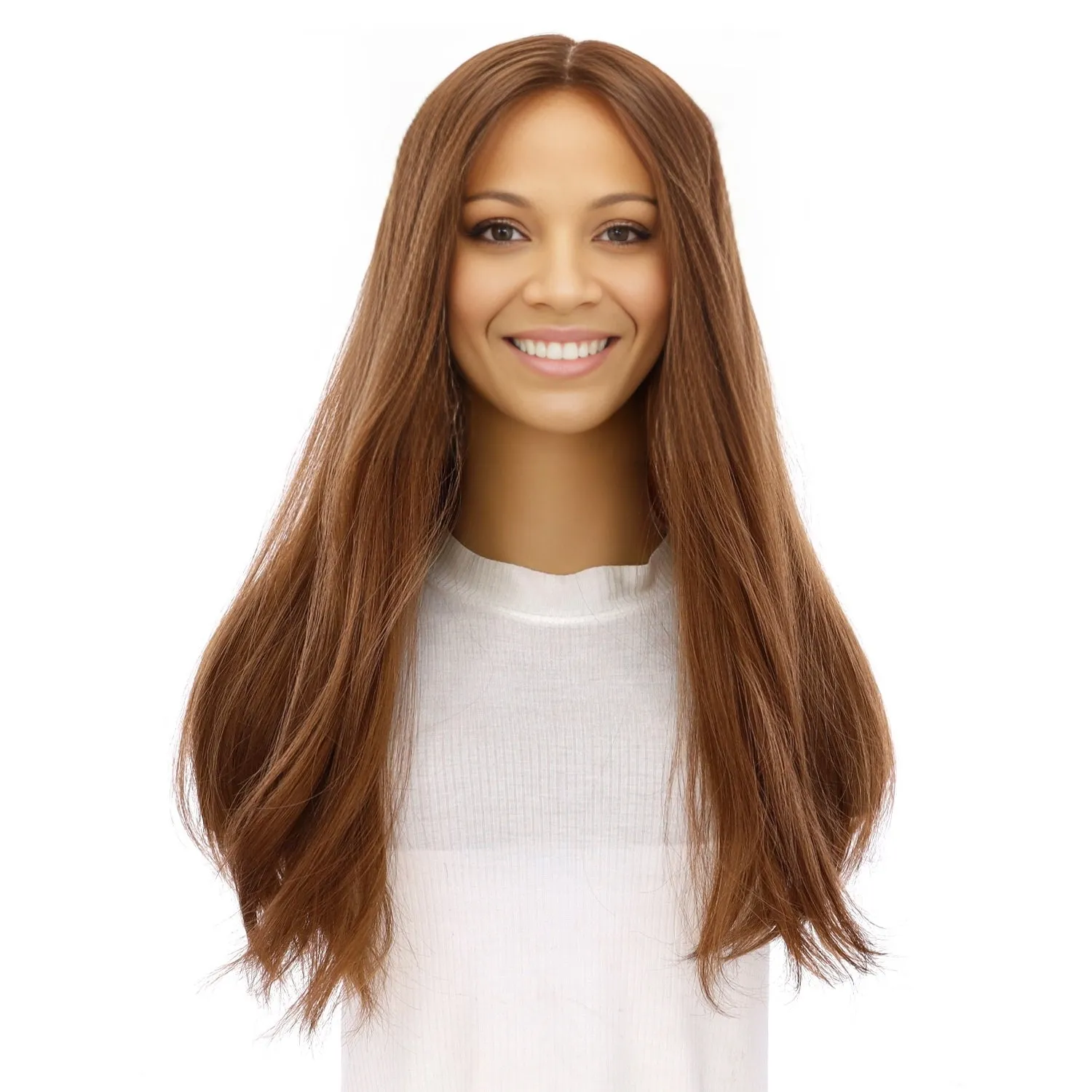 22" Princess Silk Top Wig Copper