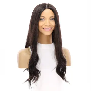 22" Princess Silk Top Wig Natural Black