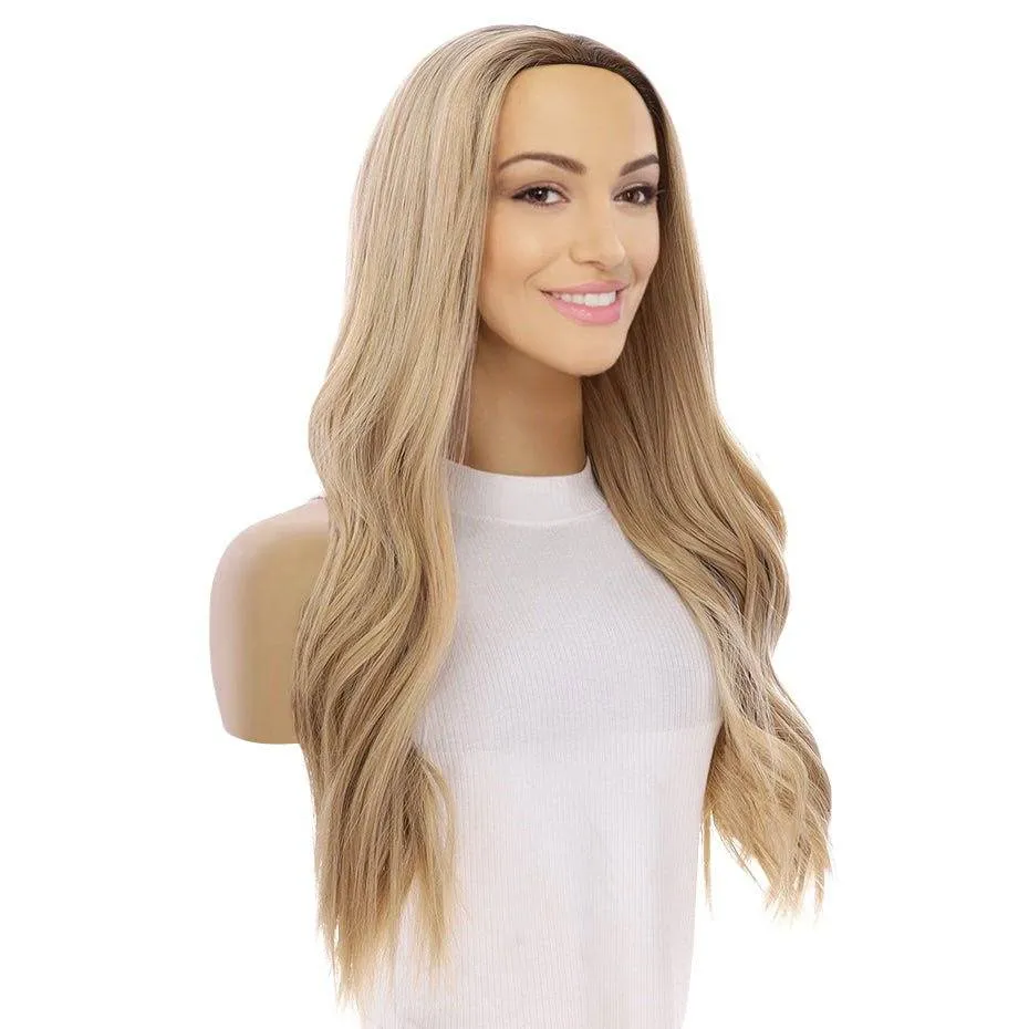 24" 3/4 Bandfall Wig Golden Blonde