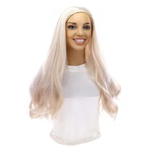 24" 3/4 Bandfall Wig Ice Blonde