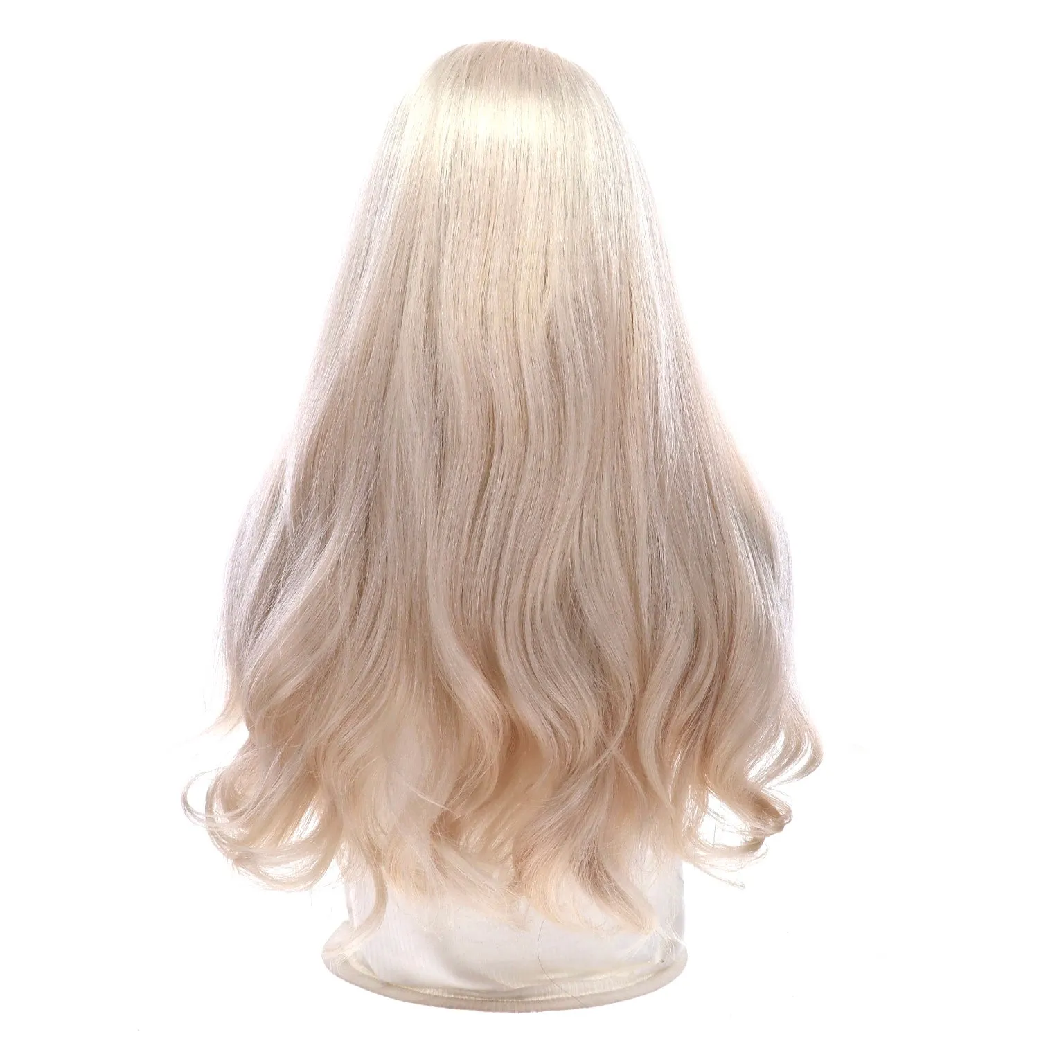 24" 3/4 Bandfall Wig Ice Blonde