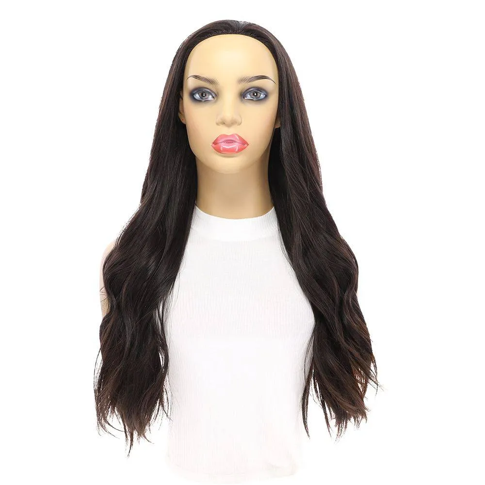 24" 3/4 Bandfall Wig Natural Black