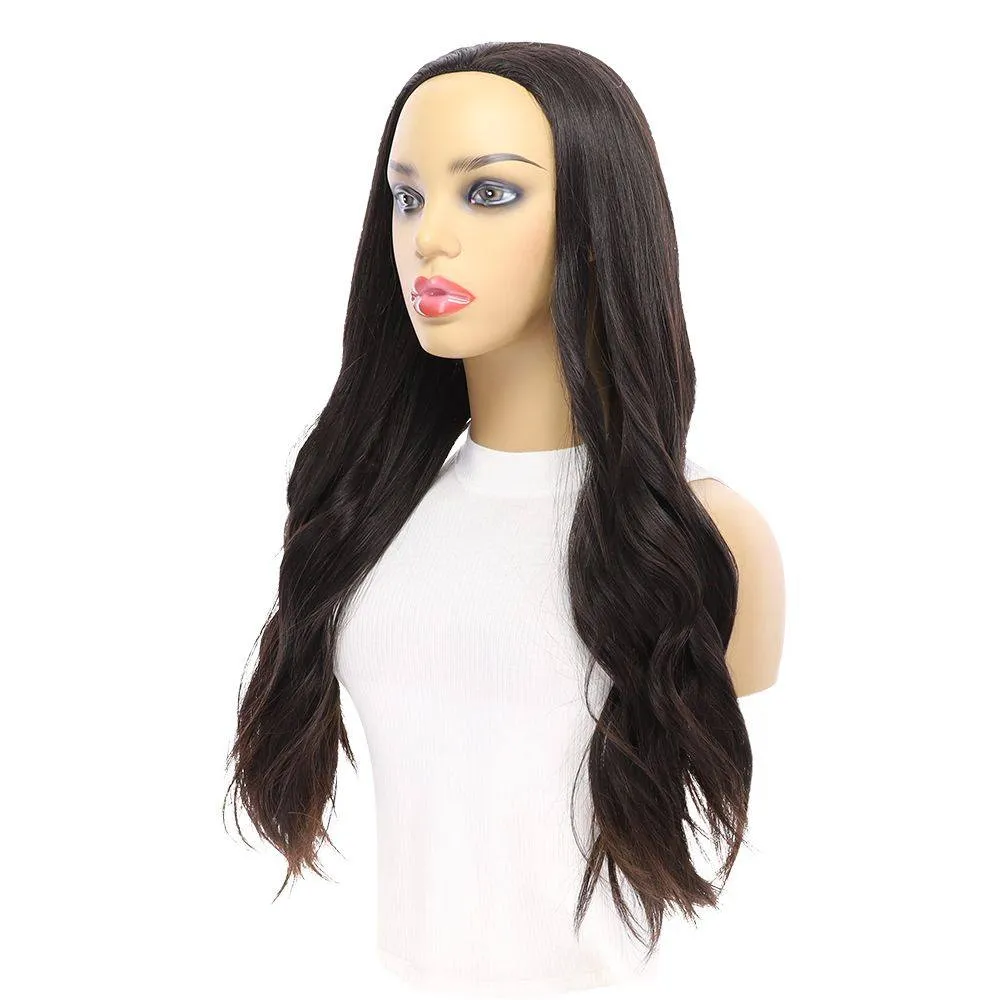 24" 3/4 Bandfall Wig Natural Black