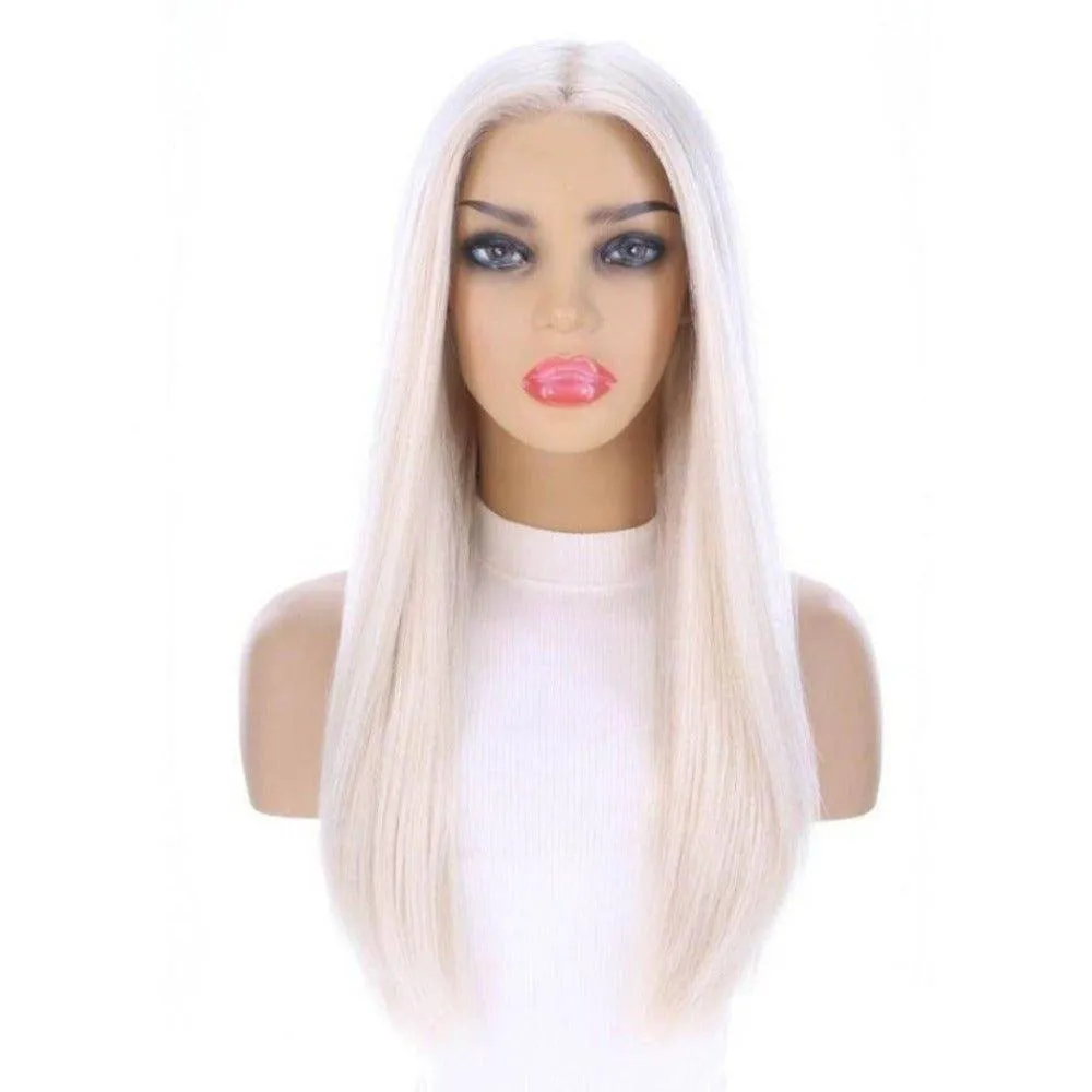 24" Gisele Silk Top Wig Ice Blonde