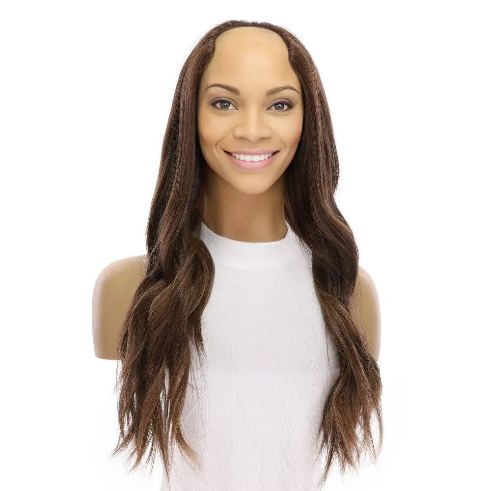 24" U-Shape Wig Medium Brown Babylight