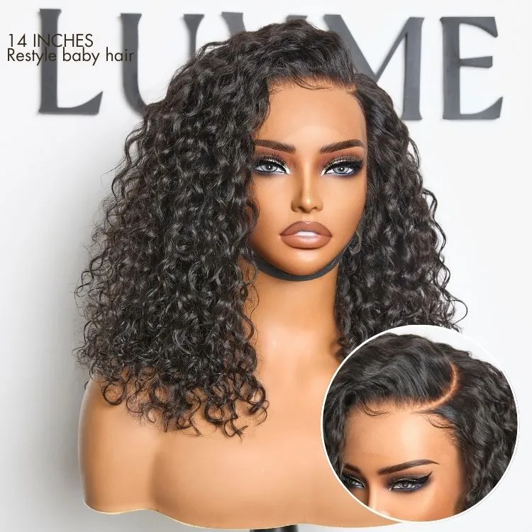 AiryFit™ Scalp Care Wigs | Water Wave Ear-to-Ear 13x6 Frontal HD Lace Glueless Curly Wig