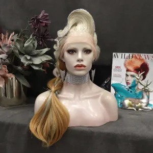 Blonde Braided Custom Styled Wig