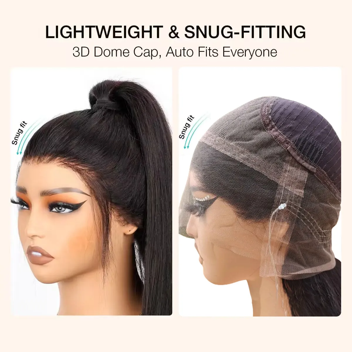 Chinalacewig Black Friday Sale Honey Brown Color Glueless 360 HD Lace Human Hair Wig NCF162
