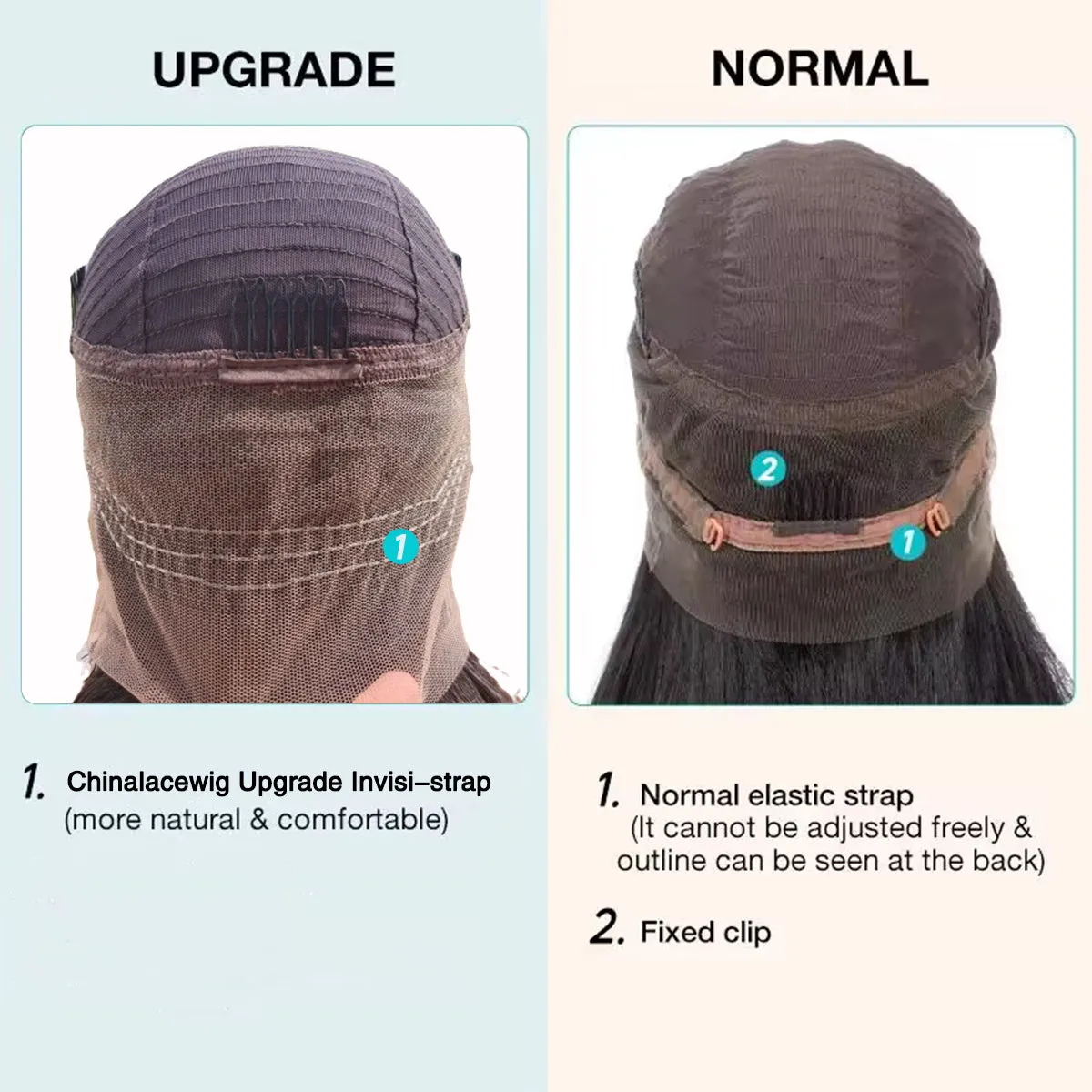 Chinalacewig Black Friday Sale Honey Brown Color Glueless 360 HD Lace Human Hair Wig NCF162