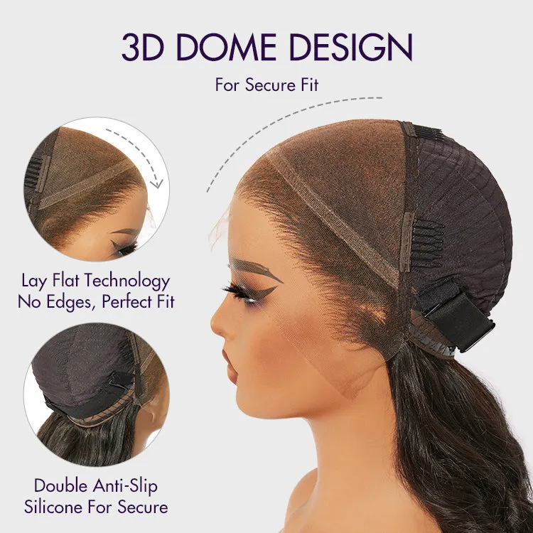 Crazy Wednesday | PreMax Wigs - Nature Max Yaki / Silky Bob Ear-to-Ear Glueless 13x6 Frontal HD Lace Short Bob Wig