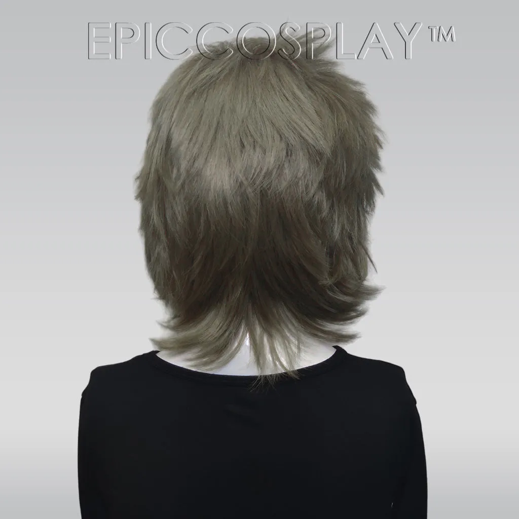 Hades v2 - Gunmetal Grey Wig
