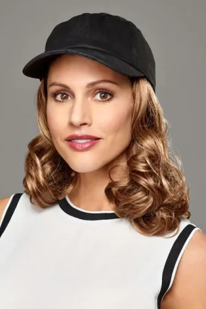 Henry Margu Wigs_ & Hat - Curly Hat Black (#8249)