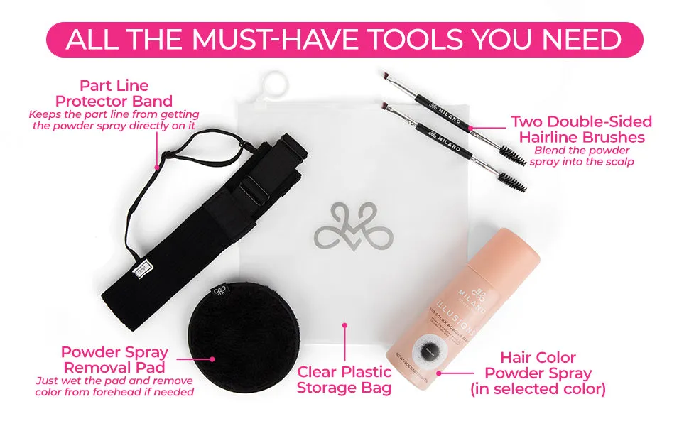 Illusions Color Powder Spray Kits