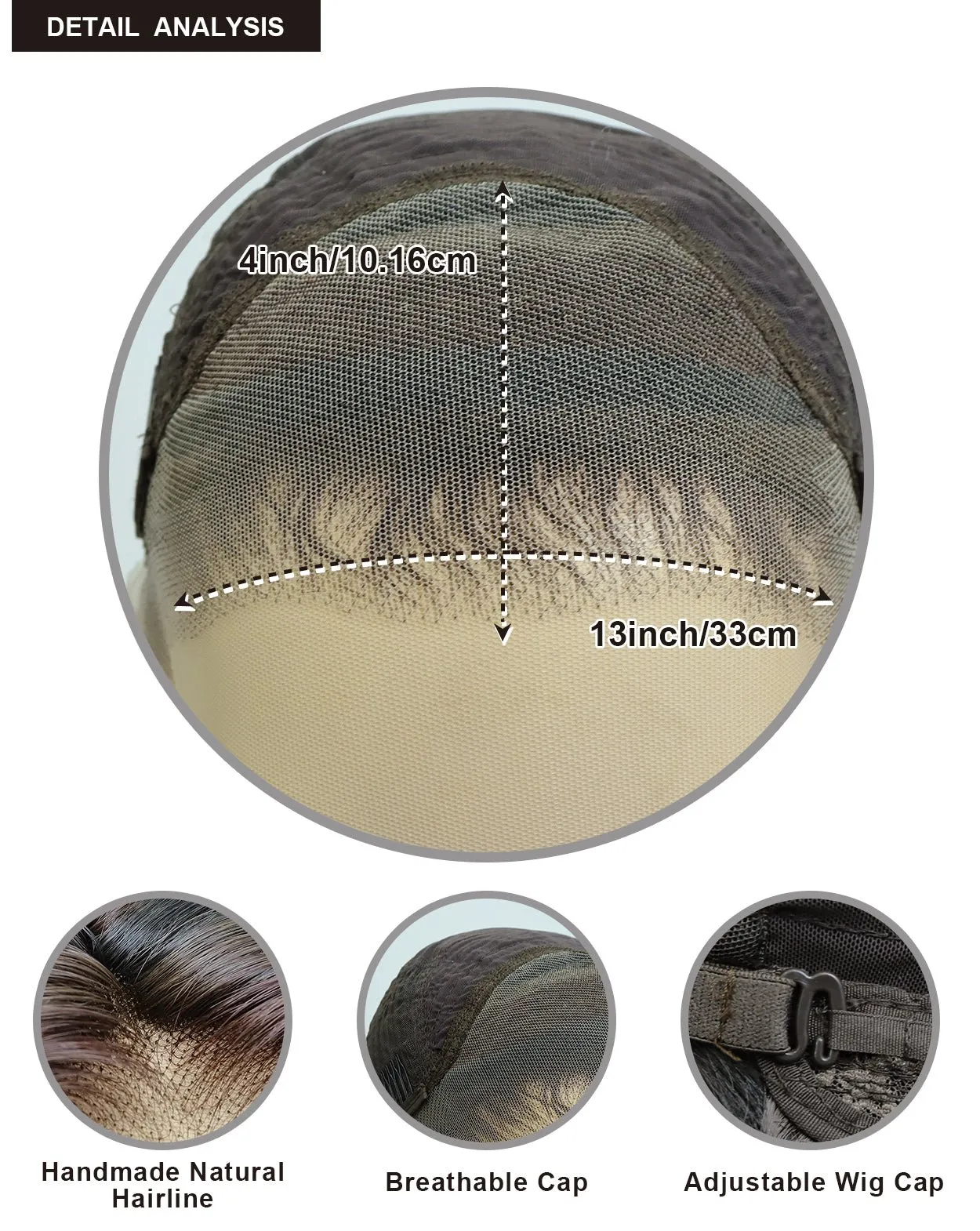IMstye Peggy Calico Red Brown Blonde 13*4 Lace wig Daily wear Wig-K131-2481-C13*4
