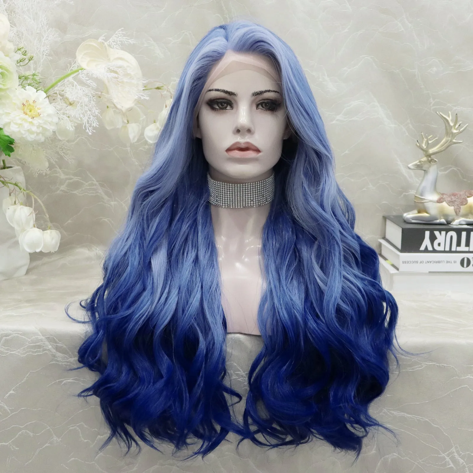 IMstyle Suzy party wig 13*2 lace front wigs green&blue&pink&red&orange