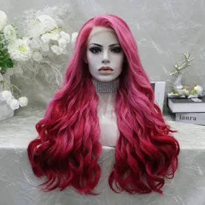 IMstyle Suzy party wig 13*2 lace front wigs green&blue&pink&red&orange