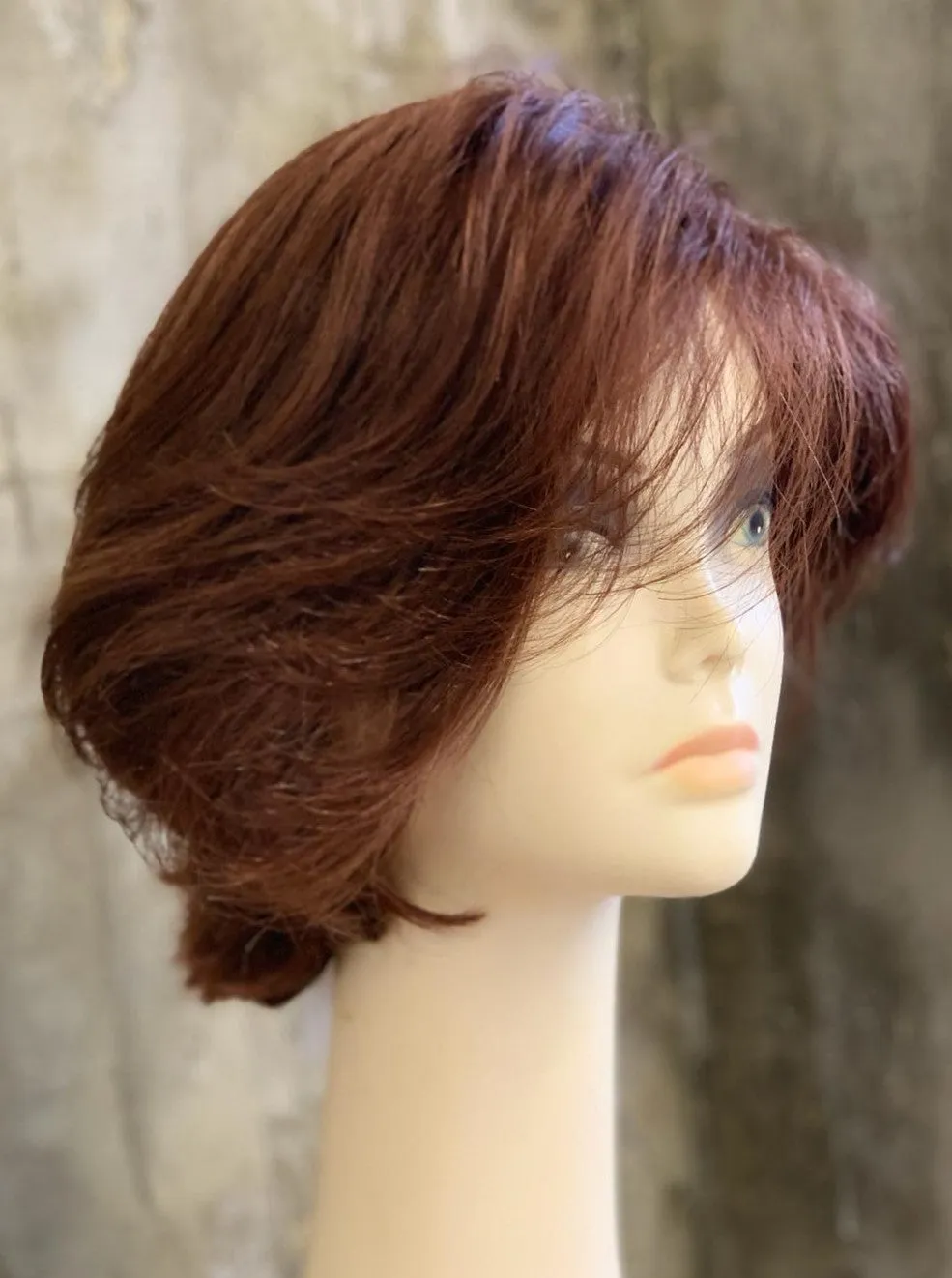 Kosher Human Hair Blend export 33 Red